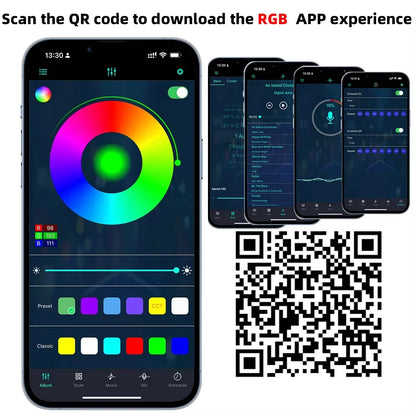 Smart Utomhusspot Trädgård – App & Fjärr, RGB/Varmvit, IP65, 16 Milj Färger, 4/6/12-pack, EU/US