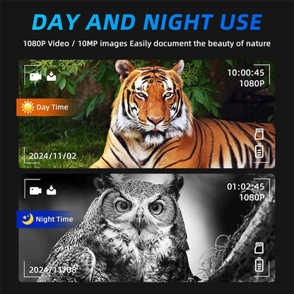 GTMEDIA N4 Night Vision Binoculars HD Infrared Night-Visions Goggles 300M Full Darkness Day/Night Use For Hunting Photos Videos