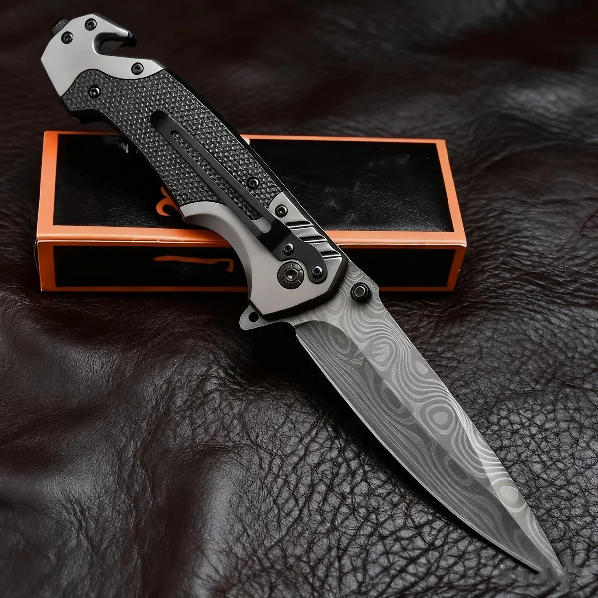 Outdoor Folding Knife - High Hardness Steel Blade, Sharp And Compact, Perfect For Carrying Around, Suitable For Camping And Surv