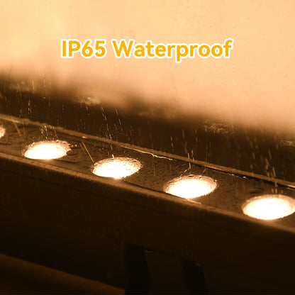 Vägg-Wash LED Utomhus – IP65, Varmvit 3000K, 12W, AC220V, Aluminium, 1/2/4-pack