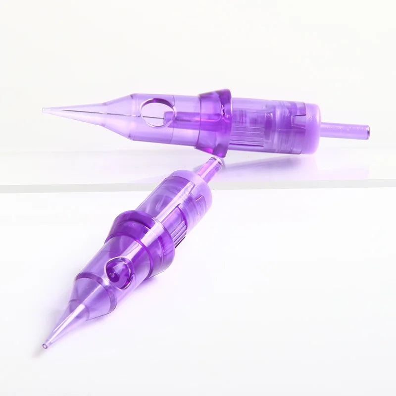 10Pcs/Lot Disposable Tattoo Cartridge Needles Pro Round Liner Disposable Sterilized Safety Tattoo Needle For Tattoo Machines