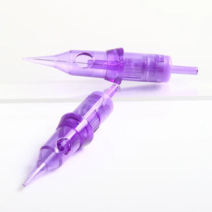 10Pcs/Lot Disposable Tattoo Cartridge Needles Pro Round Liner Disposable Sterilized Safety Tattoo Needle For Tattoo Machines