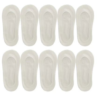Dam Osynliga Strumpor – No-Show Issilke Andningsbara Halkfria Sommar, 12 Färgkombinationer