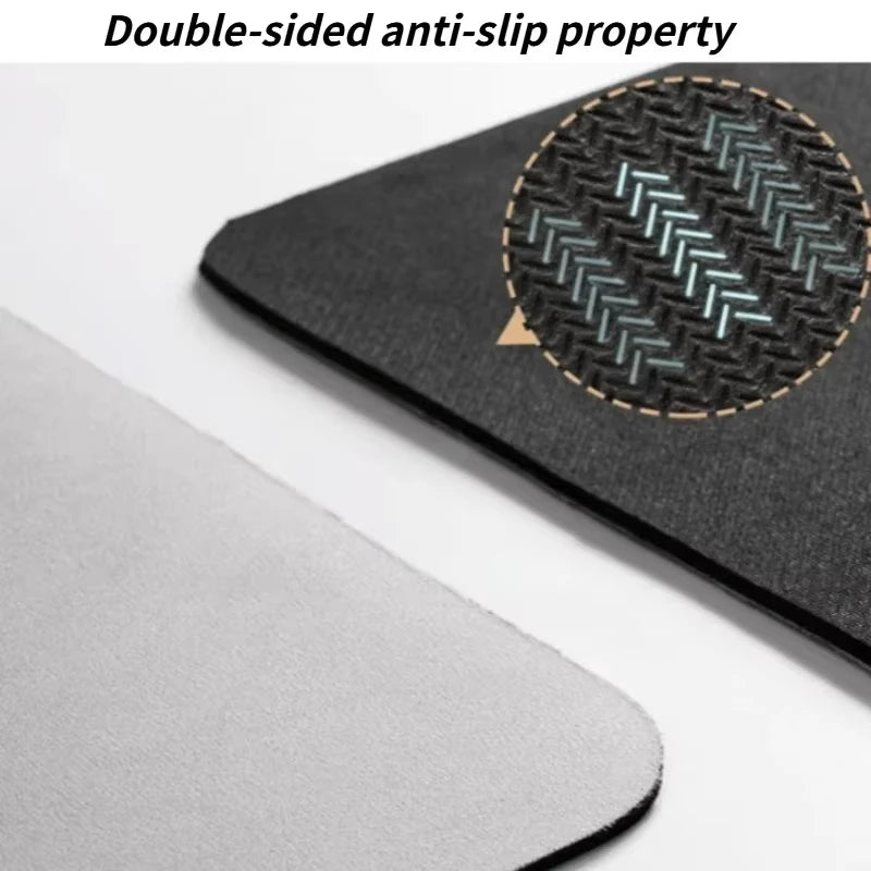 Diatomaceous Earth Bath Mat Ultra Absorbent Non Skid Rapid Drying Soft Floor Mat for Bathroom Shower Laundry Bedroom Kitchen RV
