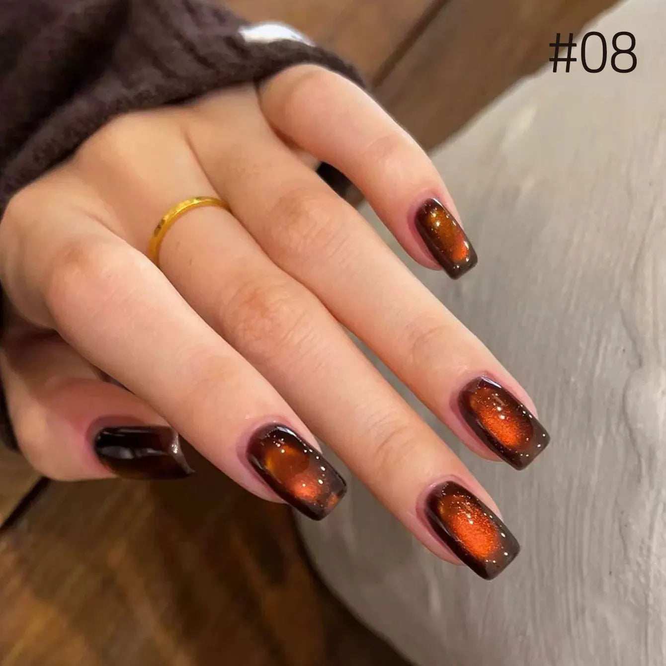 MIANEL Orion Nebula Cat Eye Gel Nail Polish Sparkling Crystal Shimmer Blue Purple Gold 2026 Spring/Summer Unique Special