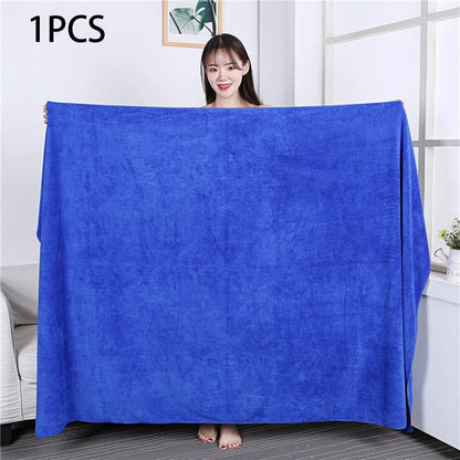 Beauty salon towels adult thickening large bath towels that soft absorb water do not shed hair multi-purpose micrmicrofiber towe