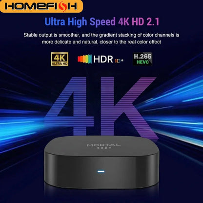 2026 New Smart TV Box T1+ RK3518 Android 14 WiFi 6 BT 5.4 Dual UI Interface 4K Ultra HD  Smart Media Player