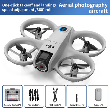 GT3 MAX Mini Drone 5G 8K GPS HD Aerial Photography Dual Cameras Quadcopter with Dynamic Lighting Optical Flow UAV Toys Gifts
