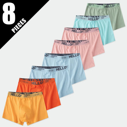 Herr Boxershorts 5/10-pack Svart Guldtryck – Bekäma Plus Size Sport & Strand, S–XXXL
