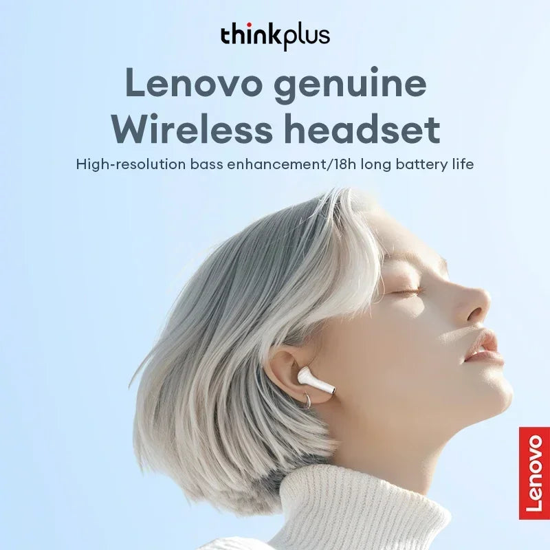 Lenovo LP5 PRO Wireless Bluetooth 5.4 Earphones TWS HiFi Sound Gaming Earbuds Sport Headset Long Standby Touch Contol with Mic