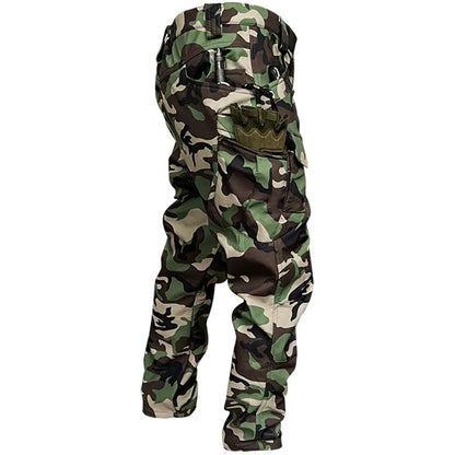 Outdoor Assault Pants with Thickened Fleece for Men Waterproof and Warm Various Colors of Casual Work Pants Hiking Pants