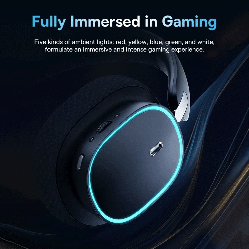 Baseus GH02 Trådlösa Gaminghörlurar med Mikrofon