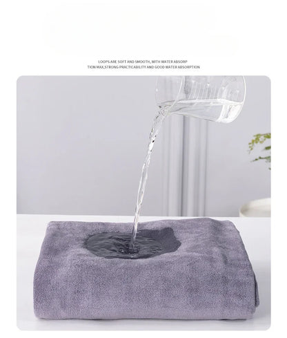 Microfiber Sauna Towel Thicken Strong Water Absorption Beauty Bath Dress Wearable Bath Towel for Beauty Salon Spa Bathrobe Skirt