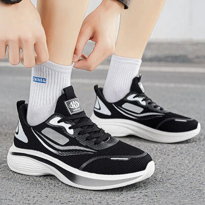 Men's Summer Carbon Plate Marathon Running Shoes Air Cushion Tennis Sneakers Breathable Comfortable Men Basketball Sports Shoes