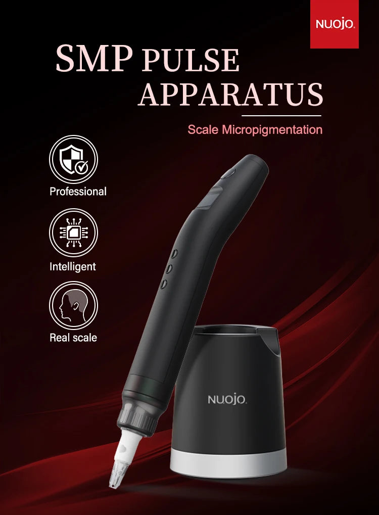 NUOJO Painless SMP Scalp Micropigmentation Machine PMU Micro Pigmentation Kit Scalp Tattoo Device Hair Tattoo Machine