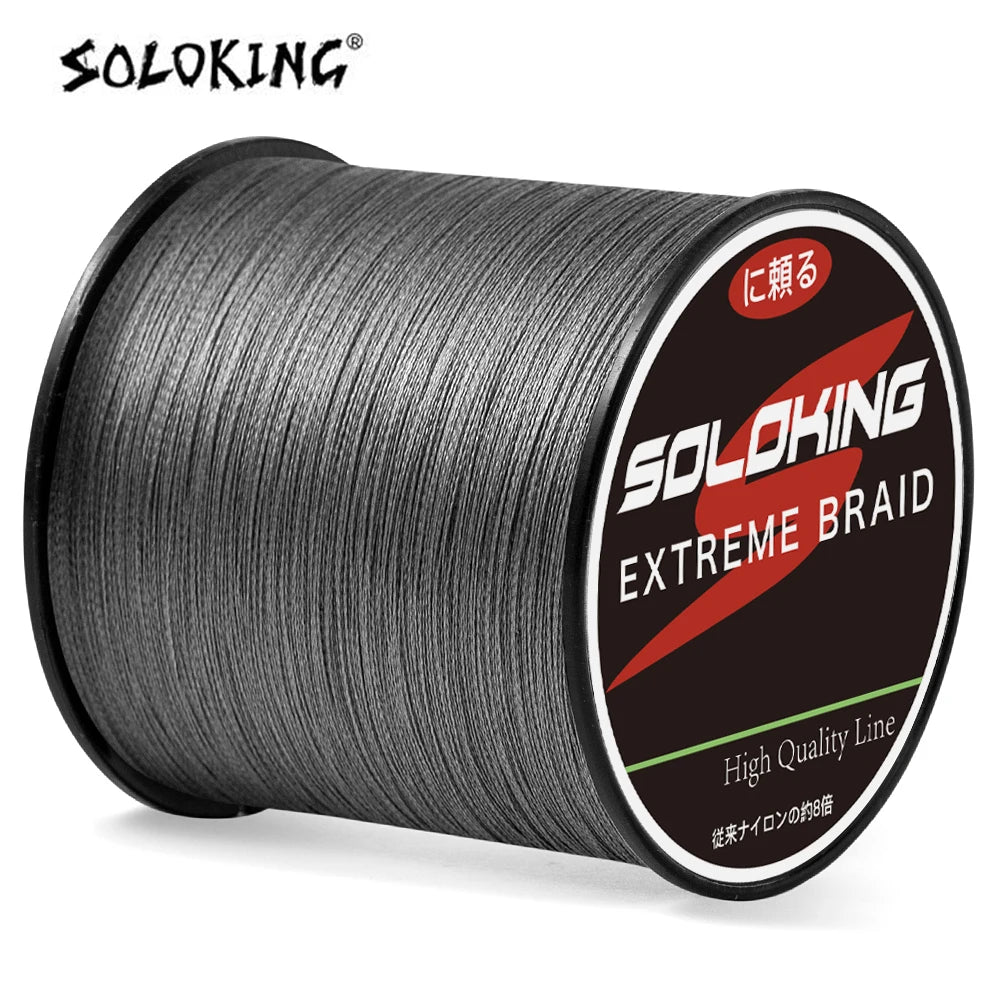 SOLOKING 300M PE Braided Fishing Line Super Strong Japanese Multifilament Sea Fishing Line 10LB-80LB Carp Line Trout Line