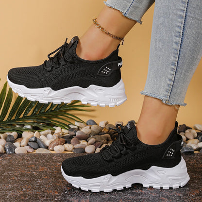 Dam sneakers med leopardmönster – Lätta, andningsbara, canvas, slip-on, storlek 36–43, 11 färger