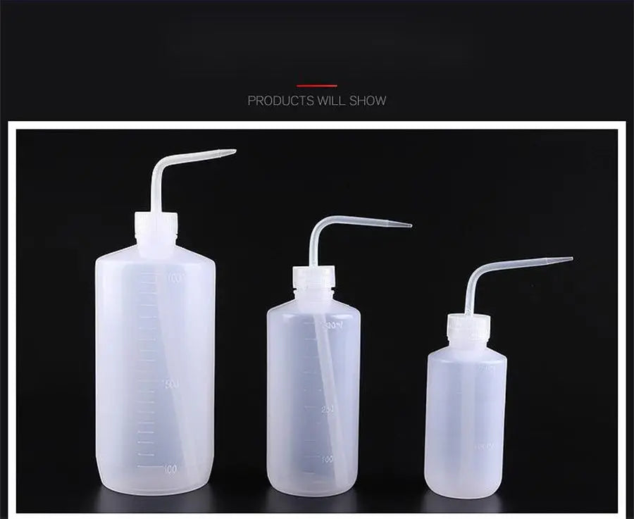 250ml 500ml Long Opening Tattoo Green Soap Laboratory Water Clean Washing Wash Squeeze Diffuser Bottle Tattoo Accessories