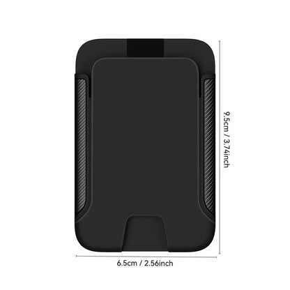 For Magsafe Wallet Magnet Phone Card Holder Foldable Anti-theft Magnetic Stand PC for iPhone 16 15 14 13 12 ProMax