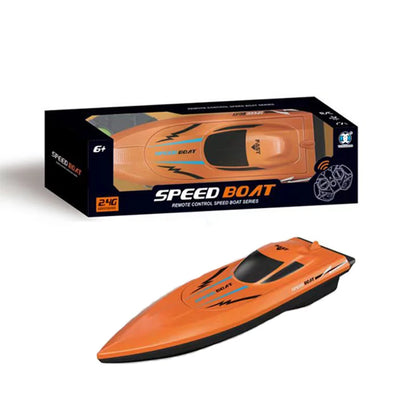 Remote Control Boat Kids 2.4G Remote Control Toys Lightweight Water Racer RC Speedboat Pool Double Propeller Model Electric Toys