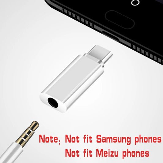 USB-C till 3,5 mm ljudadapter – hörlursadapter för telefon