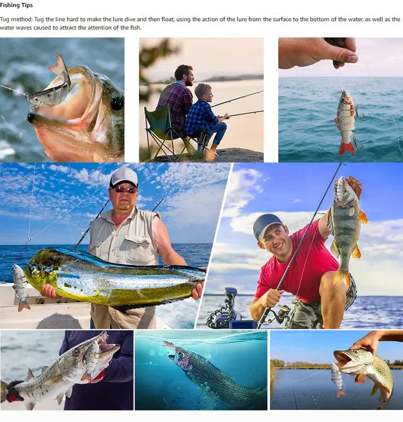 Floating Fishing Lure 8.4G 10CM Urgent Fishing Minnow Crank Lure Swinger Fishing Lure Set Processing Artificial Lure Kit