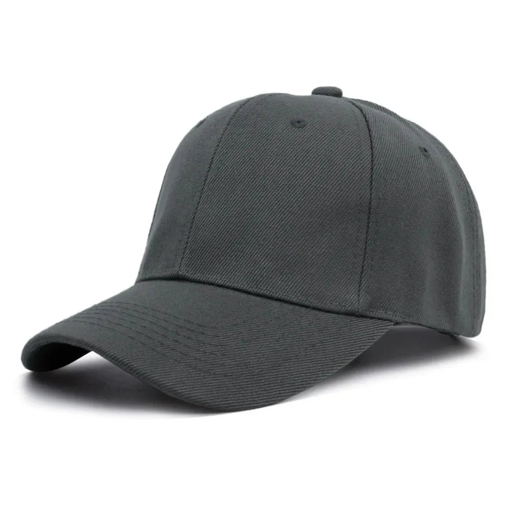 2026 New 1PC multiple colors unisex all season fashionable sun shading hip-hop solid color baseball cap