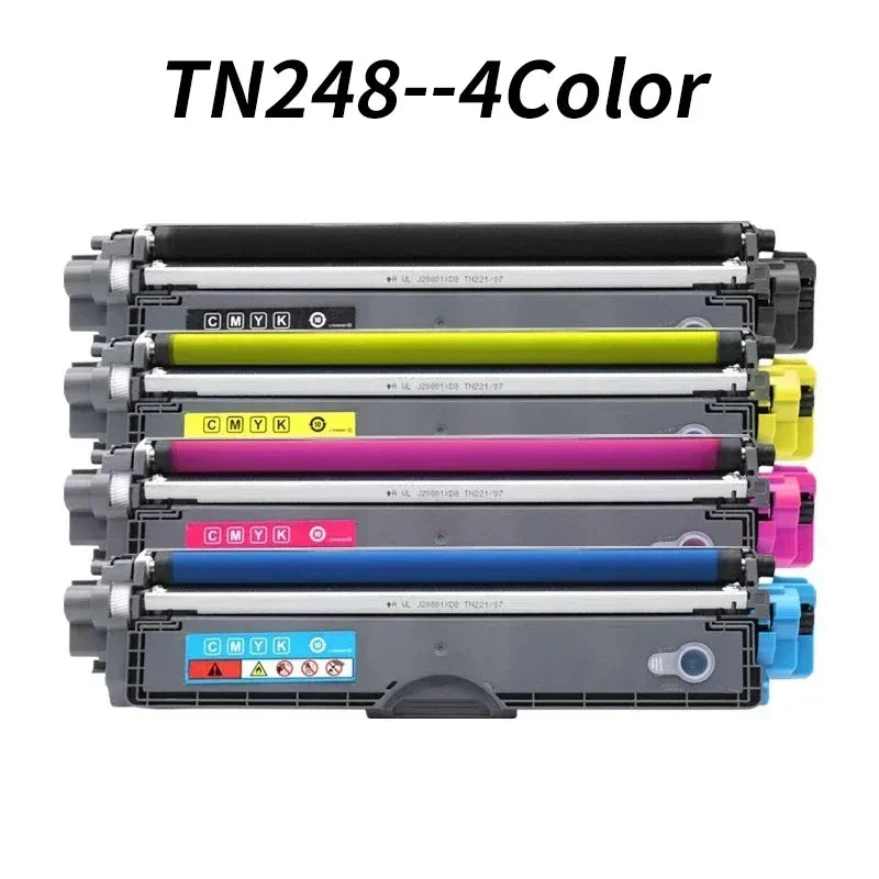 Brother TN248/TN248XL Toner – Svart, Cyan, Magenta & Gul för HL-L3215 och MFC-L3740