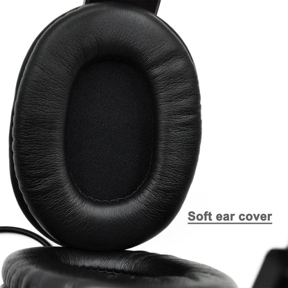 DIXSG Gaming Headset 3,5mm – Over-Ear Aktiv Brusreducering HD-mikrofon PS4 PC Smartphone Blå Röd