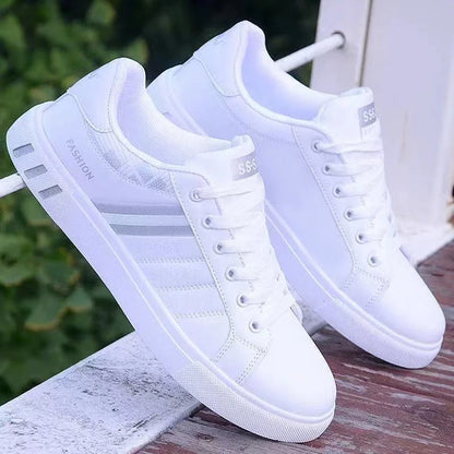 Herr-skatesneakers med låg profil – Andningsbar, halkfri PVC-sula, storlek 39–48, 3 färger