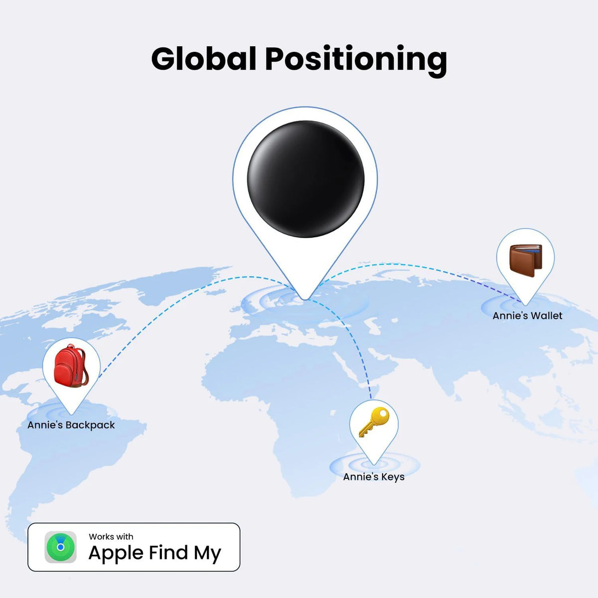 Smart Tag Spårare för Apple Find My