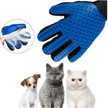 Pälsbortstagningshandske för Husdjur – Massage, Bad & Pälsvård, Katt & Hund