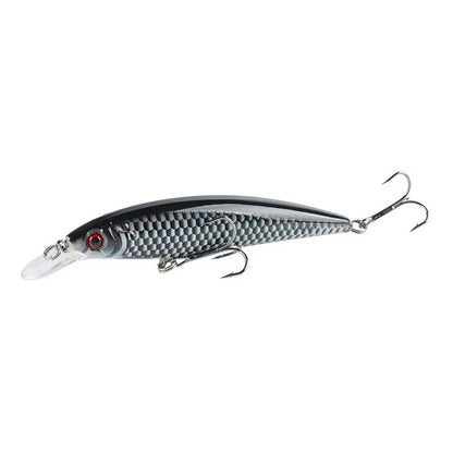 Rooblinos 3pcs 13g Fishing Lure Colorful Printing Sinking Minnow Artificial Bait Cool Fishing Tackle