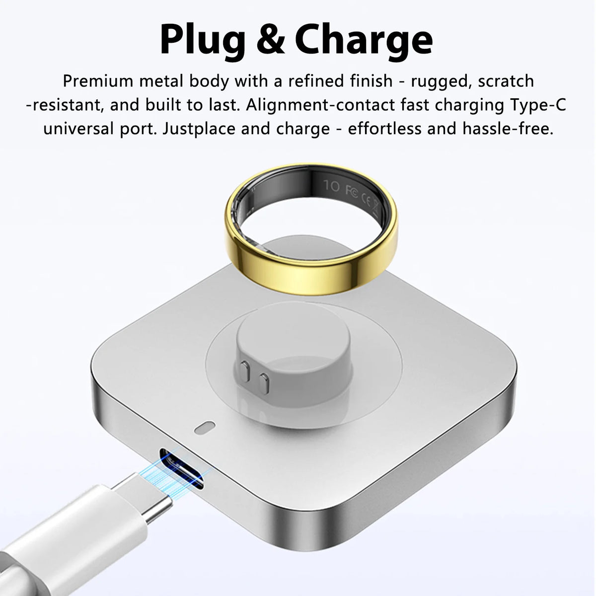 R21 Smart Ring Men Women Ultra-thin 5ATM Waterproof Sport Fitness Tracking AI Health Analysis Heart Rate Blood Oxygen Monioring