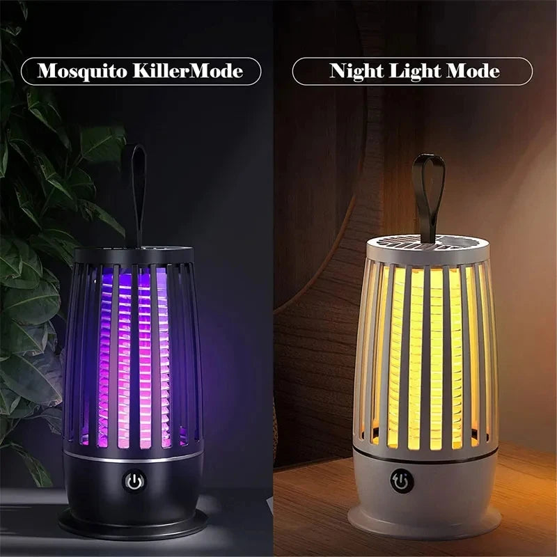 Mosquito Killer Lamp Two-in-one Ultraviolet Mosquito Trap Electric Insect Catcher USB Quiet Night Light Outdoor Mosquito Killer