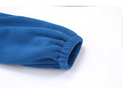 Herr/Dam Fleecejacka Vinter 2026 – Anpassningsbar Tryck Vandring Camping Outdoor S–4XL 6 Färger