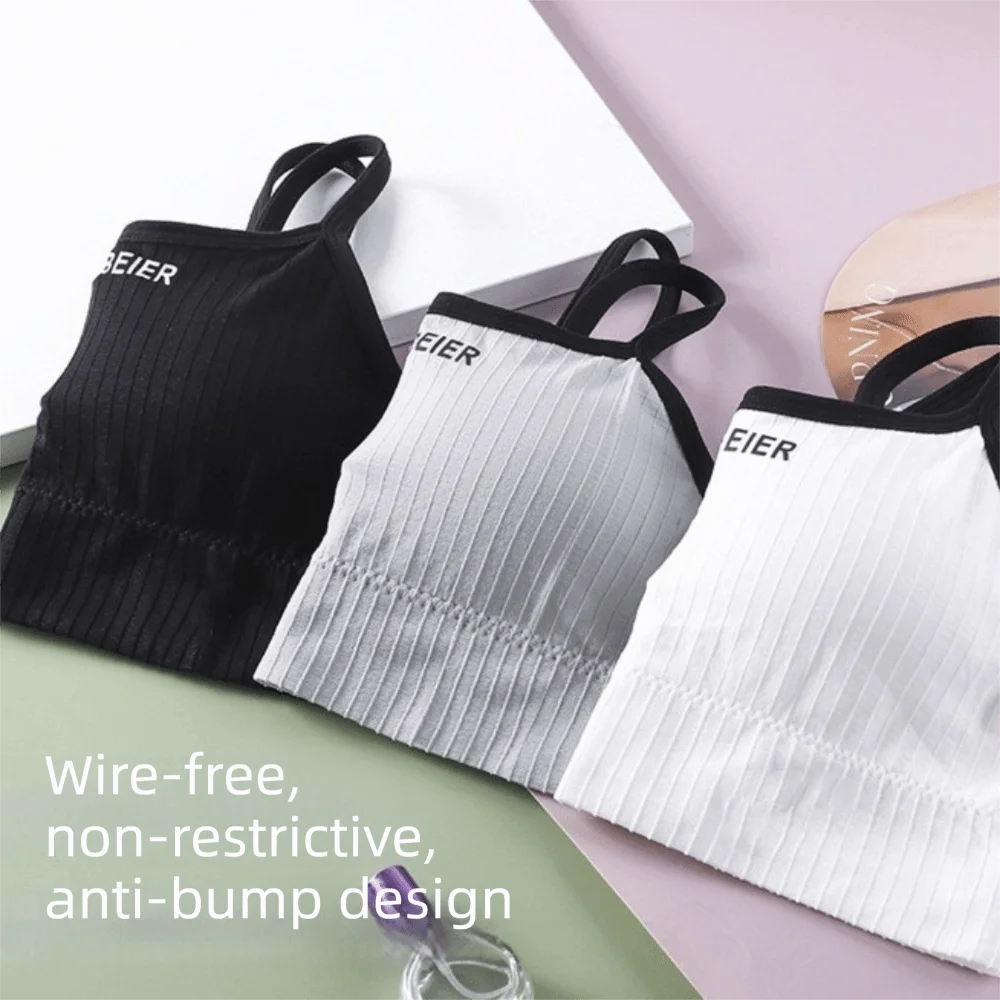 Sweet Lingerie Wireless Bra Simple Elastic Brassiere for Women Underwear Seamless Bras Yoga