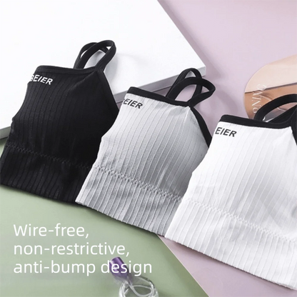 Sweet Lingerie Wireless Bra Simple Elastic Brassiere for Women Underwear Seamless Bras Yoga