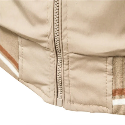 New Spring/Autumn European-American Casual Jackets for Men, Fashionable Trendy Tops, Thin Coats, Plus Sizes Up to 5XL.