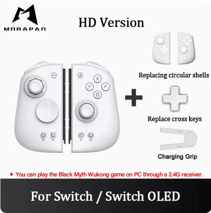 MOBAPAD M6 Controller For Nintendo Switch OLED Joypad with Hall Joystick HD Vibration Console for Switch NS OLED Gamepad