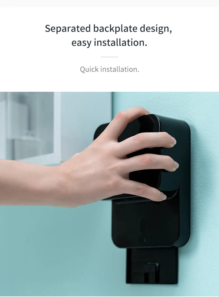 New Liquid Soap Dispensers Rechargeable Wall-mounted Three-Speed Adjustment Automatic Foam Dispenser Hand Sanitizer Machine