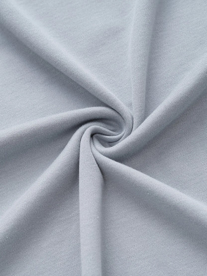 Herr Pyjamas 100% Bomull Långärmad – Fyra Säsonger Plus Size Tonår Hemmaset, L–3XL