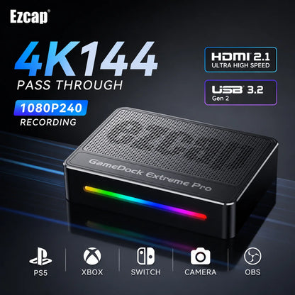 Ezcap 401 HDMI-capture card – 4K/144, HDR, VRR och USB 3.2