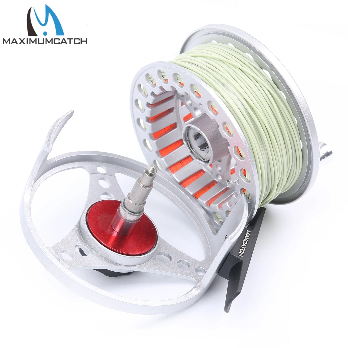 Maximumcatch 3-8WT Fly Fishing Rod And Reel Combo Set 8'6''/9' Medium-fast Fly Rod Pre-spooled Fly Reel & Line &Triangle Tube