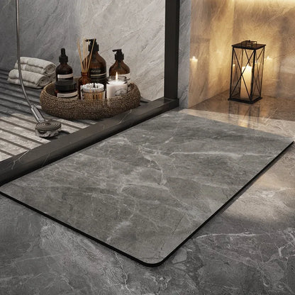 Bathroom Carpet Home Decoration Bath Absorbent Marbling Floor Mat Toilet Rug Doormat Non-slip Foot Mats Alfombra De Baño 양탄자