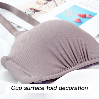 Seamless Bras for Women Push Up Bras No Wire Brassiere A B Cup Underwear Sexy Bralette Three Quarters(3/4 Cup)  Lingerie 2027