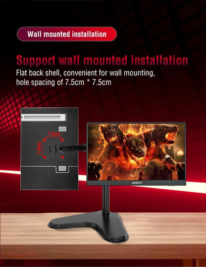 Anmite A160W04H 16" Portabel Monitor 165Hz 1920x1200 IPS – 100% sRGB HDR10 AMD FreeSync Pro USB-C HDMI VESA Högtalare EU-lager