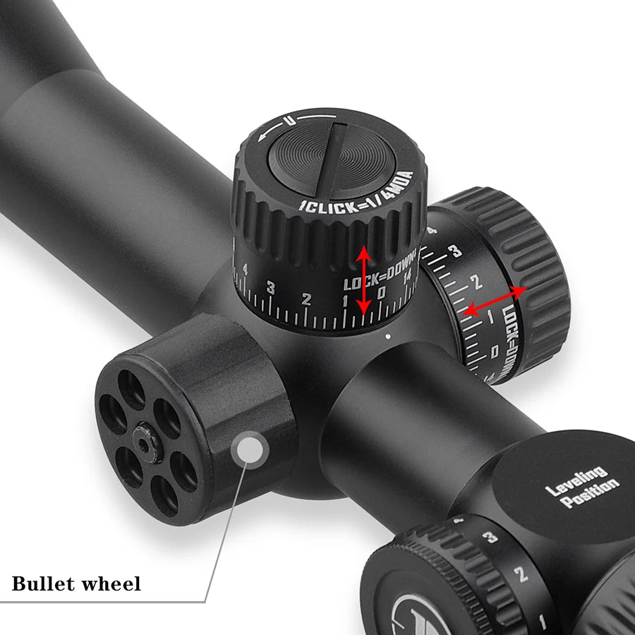 DISCOVERYOPT MS 4–16×42AOAC kikarsikte – belyst SFP och 42 mm objektiv