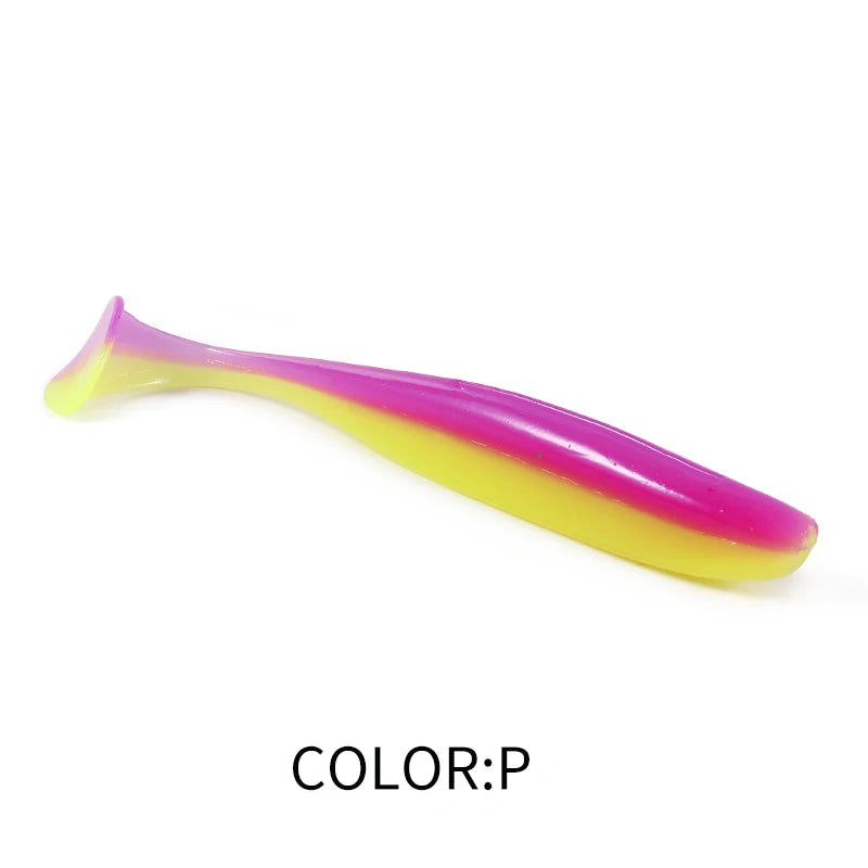2020 NEW Supercontinent Soft Lures   Baits Fishing Lure Leurre Shad Double Color Silicone Bait T Tail