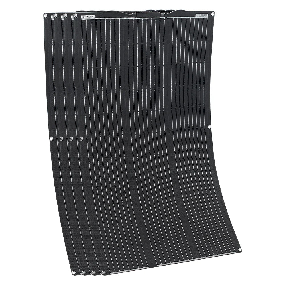 ETFE Solar Panel 18v 100w 200w 300w 400w Flexible Durable Waterproof Monocrystalline Solar Cell Solar Battery Charger